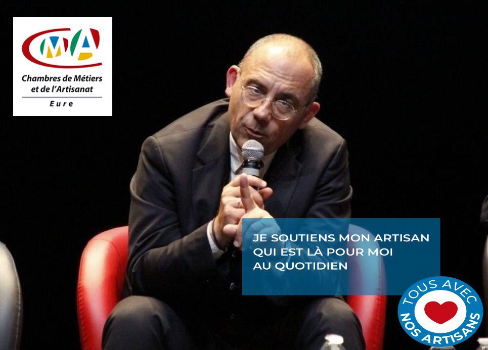 Restons mobilisés pour nos artisans de proximité ! Les soutenir maintenant, c’est les retrouver demain ! Cc @artisanat27
#TousAvecNosArtisans #artisanat #artisan #TPE #jepreferelartisanat #TousMobilises