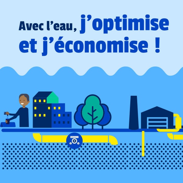 Nous vous en parlions lors du mois dédié aux économies d'eau : avec l'eau, j'optimise et j'économise ! 👍🏼
💧 Il est essentiel de revoir l’ensemble de nos usages à la baisse pour construire un modèle de société durable ! 
➡️ Infographie par ici : bit.ly/2Azm5Sz