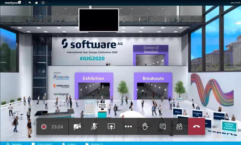 SoftwareAG International User Group Conference  is in full swing. Don't miss it; it's not too late. Register now  #IUG2020 #softwareag 
ow.ly/E3MI50A9SUX
