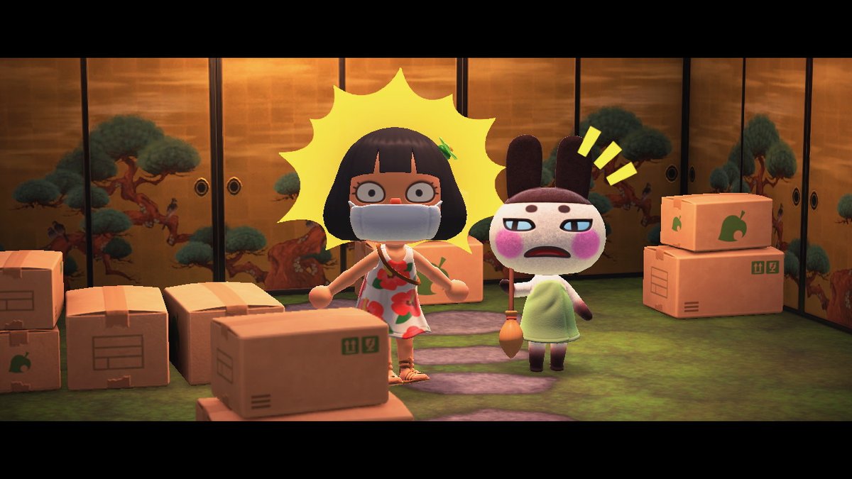 _laurenbarl's tweet photo. Genji in boxes, DM me if interested:) Excuse how inappropriately dressed he is lol #AnimalCrossing #ACNH #acnhtrade #acnhvillagertrade https://t.co/jgK7sAZiqJ