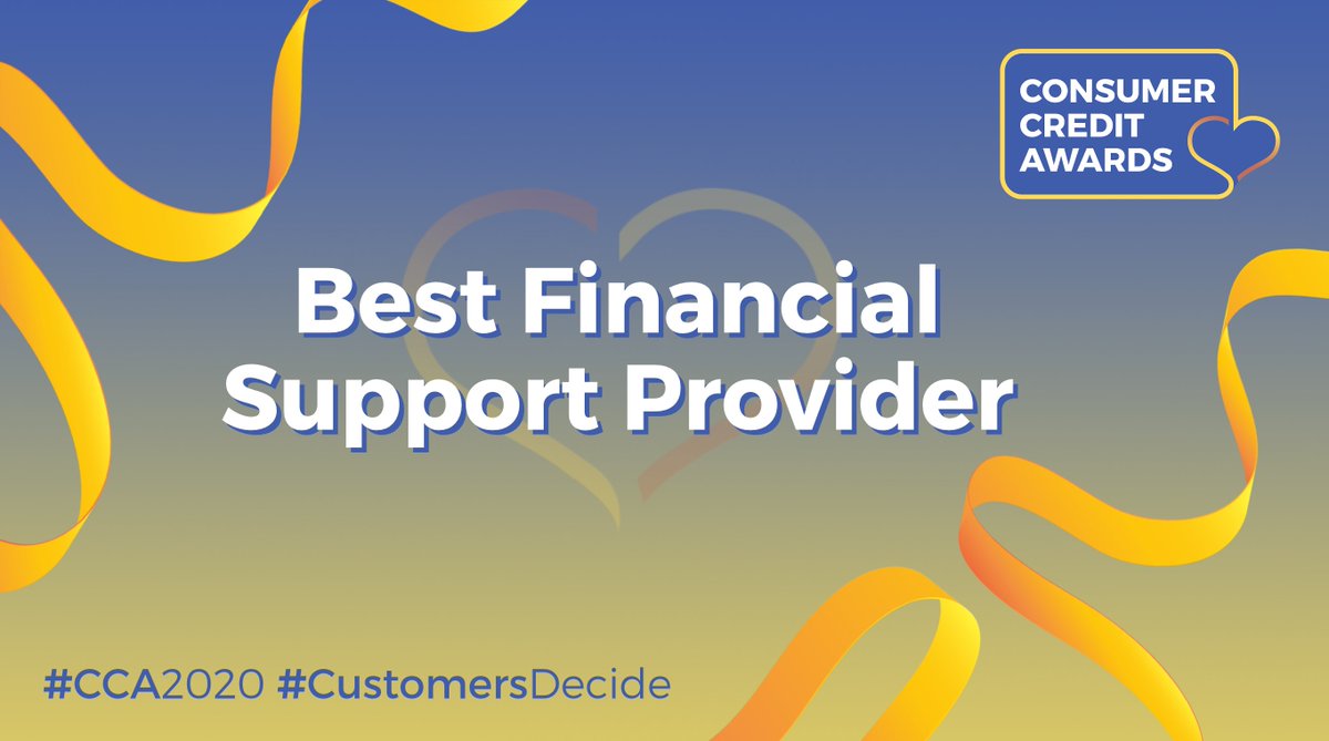 In these challenging times, it’s great to know there’s #Champions on hand, providing #Help & #Support with #MoneyWorries 💚
Who’s been there for you? Give them a shout out for the #ConsumerCreditAwards 🏆
🗳️ today 👉 smartmoneypeople.com/consumer-credi… #CCA2020 #CustomersDecide