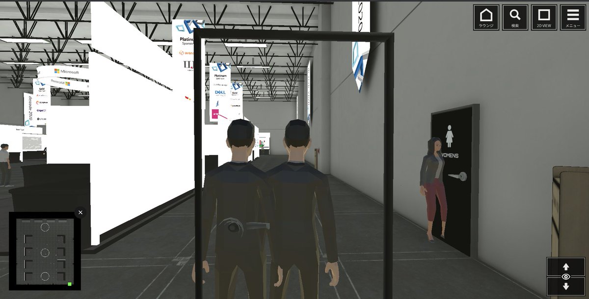 lycoris102's tweet image. トイレ前でわちゃわちゃしてます #decode20