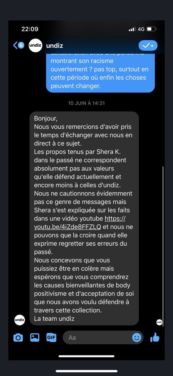 Mais vous savez quoi, le pire c’est que la marque avec laquelle elle a collaboré l’a d’abord viré, puis après ses explications magiques sorti du fin fond de son cul, ils ont recollaboré avec elle « parce qu’elle combat avec combat avec nous les droits du corps »Un mot ? Boycott