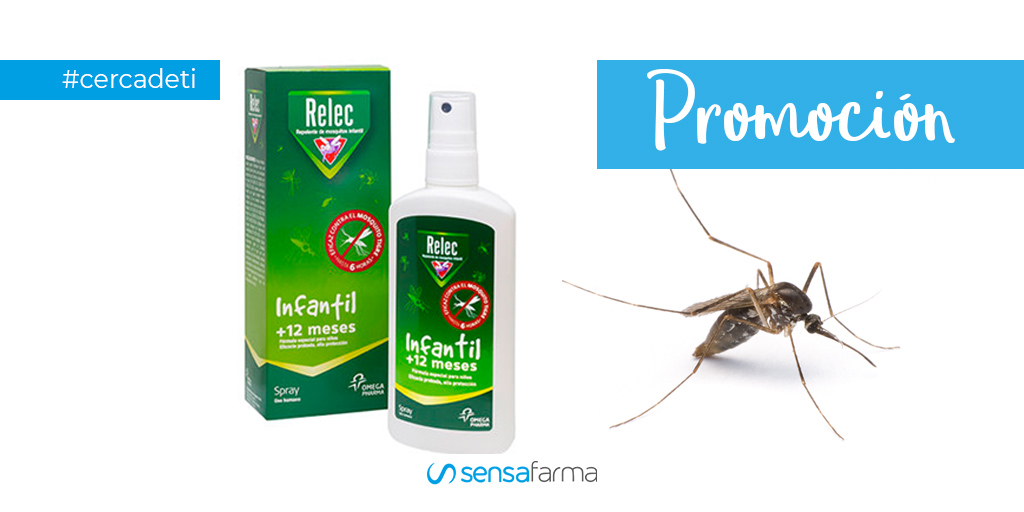 sensafarma's tweet photo. #Promoción 🚫🦟 Repelente de #mosquitos para #niños, ¡para que no les piquen! 👉 Dermatológicamente testada, sin alcohol ni colorantes, asegura una alta protección frente a las picaduras de mosquitos hasta 6 horas https://t.co/1QhsckwQ2z
#cercadeti https://t.co/I41uCSTPhg