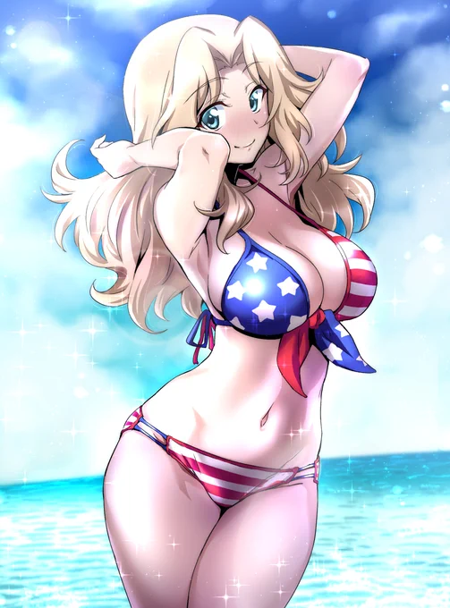 ケイさん水着 