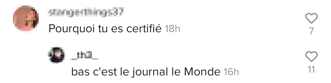 Absolument mdr de l'incompréhension des ados face au nouveau compte CERTIFIÉ du Monde sur TikTok.