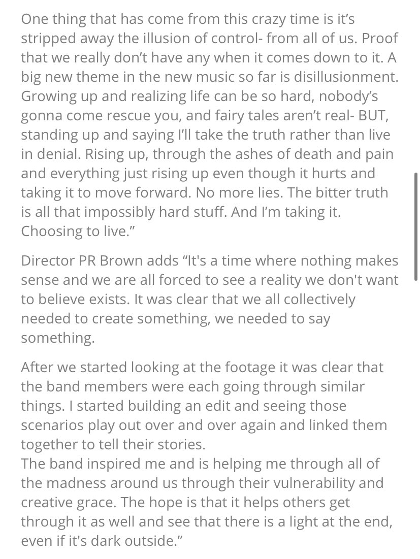 ▶️ NEW ARTICLE <a href="/OneMusicPH/">One Music PH</a> 

“I’ll take the truth rather than live in denial. Rising up,through the ashes of death and pain even though it hurts, taking it to move forward. No more lies. The bitter truth is all that impossibly hard stuff and I’m taking it. Choosing to live” -Amy