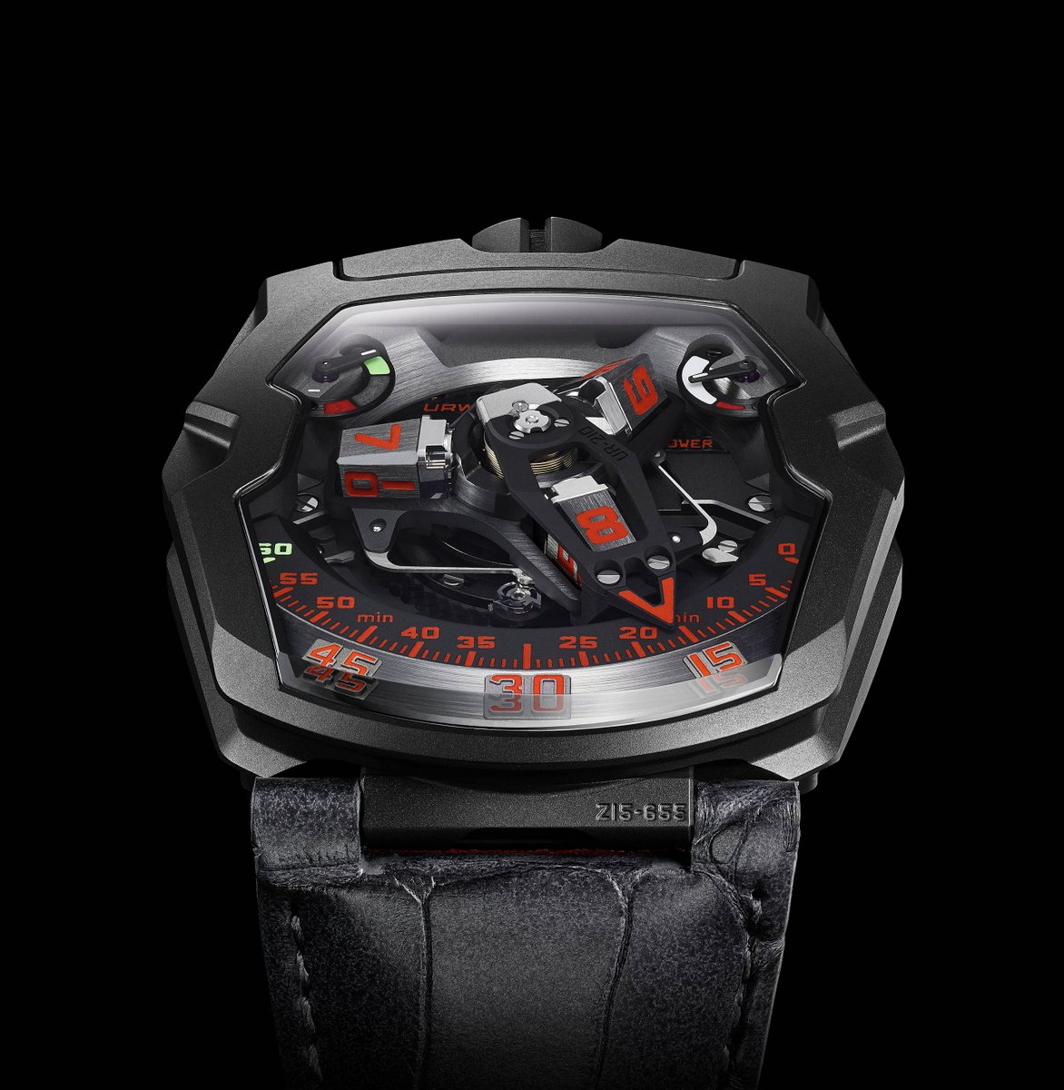 URWERK_Geneve's tweet photo. June 17th marks the end of an era. The UR-210 bows out with its final edition of just seven pieces. After eight years of manufacture, the #UR210 has become an icon of #URWERK. Over the next seven days we will highlight the seven features that have made the UR-210 so special. https://t.co/4sWs9M6Yap
