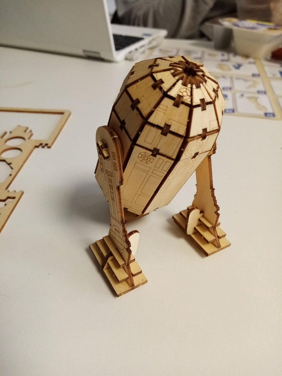 EducationReal's tweet photo. Well done to our learner for having the patience to complete this fantastic R2D2 model!
#R2D2 
#StarsWarsModel https://t.co/TBkVJeFk8u
