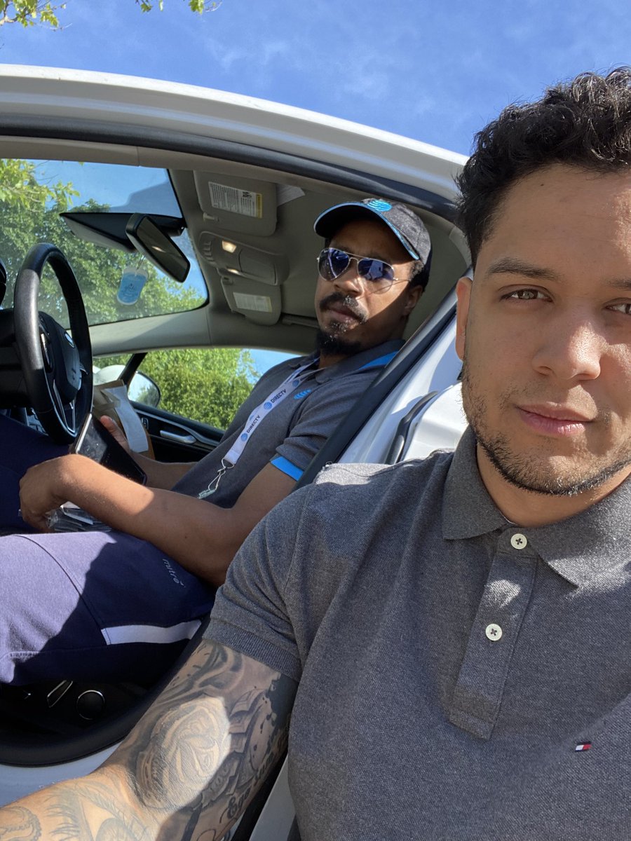 First stop on #WingManWednesday... My guy <a href="/Lakerism/">LK</a> is ready to tackle the  #LIBBQ @EastRegionIHX