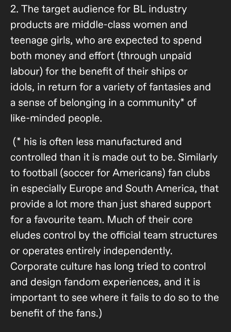 I made a longer post on Tumblr on the systemic and capitalist side of the BL industry. I'm posting it here in 3 parts.  #นักแสดงตึกเจ็มเป็นไรมากปะ