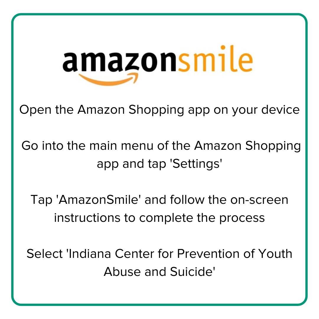 It's easier than ever to support our mission! Please consider choosing us as your AmazonSmile charity - it literally just requires lifting a finger!