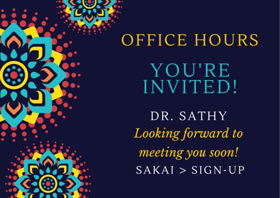 Or even a simple invitation to office hours to post on my LMS home screen. Both made on  @canva. This one on my mobile app:
