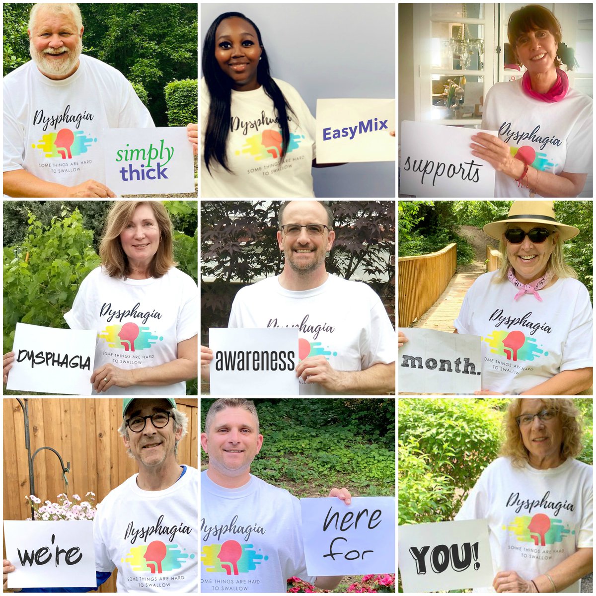 SimplyThickGel's tweet photo. Love these T-shirts from @NFOSD!
#DysphagiaAwarenessMonth #SwallowAware #NFOSD #SimplyThick #swallowingdisorders #swallowingdifficulties #dysphagia https://t.co/RePRn0Zsg0