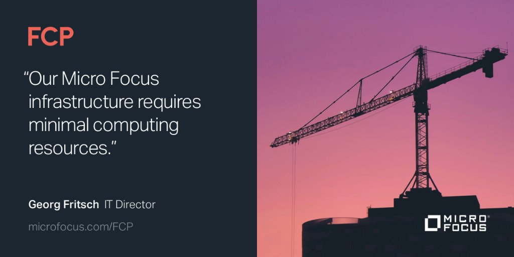 Micro Focus Collaboration tweet media