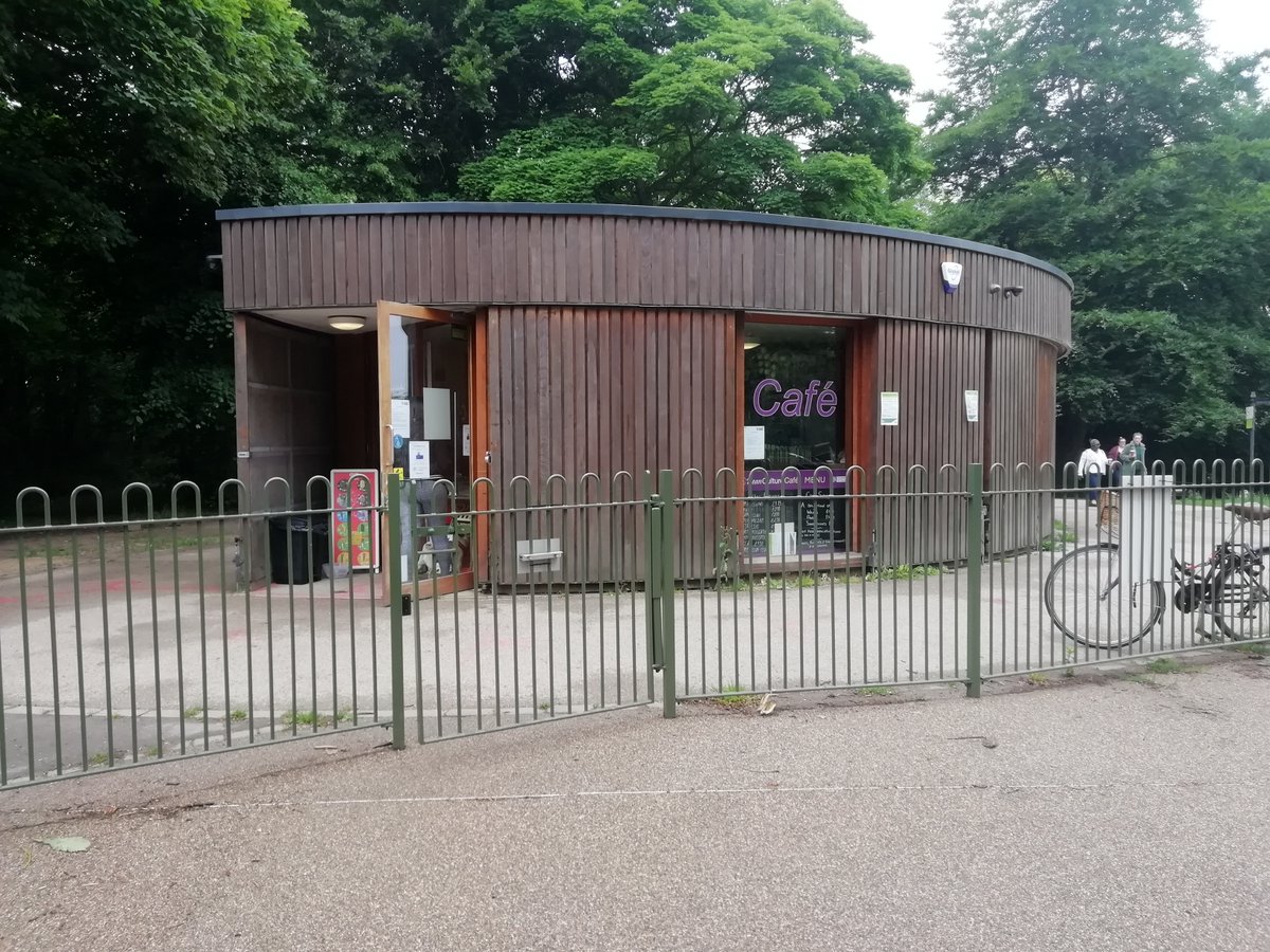 At last some good news - the café on Woodthorpe Park is open. But please remember to keep to the 2 metre social distancing rules.