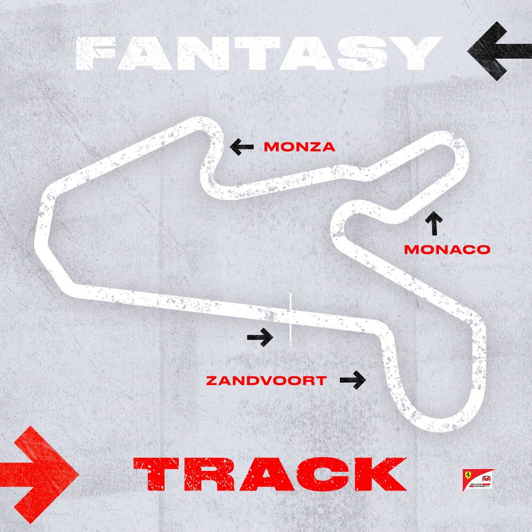 Scuderia_FDA's tweet photo. ✅ Monza ✅ Monaco ✅ Zandvoort

@ arthur_leclerc has packed them all into his #FDA fantasy track! 🏁 https://t.co/vjWZlvtfJQ