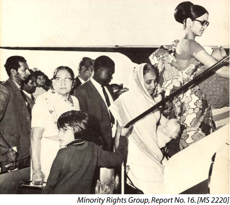 Post-war  #Birmingham  #refugees included those expelled from Kenya (1968) & Idi Amin’s expulsion of Asians from Uganda (1972). They arrived amidst much hostility when issues of race & immigration were particularly high.