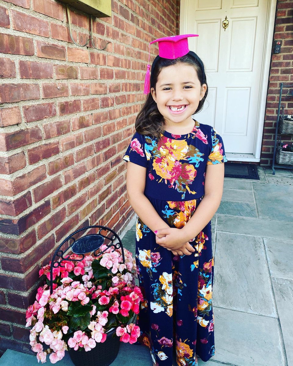 Congrats to my girl on finishing Kindergarten!! We are so proud of everything you were able to accomplish this year even given the circumstances!! You are growing into a beautiful little girl and I’m so proud to be your Mommy! 💕 🎓🎉🎊 thank you!! <a href="/Hampton_Street/">Hampton Street</a> <a href="/Ms_Mooney108/">Ms_Mooney</a>