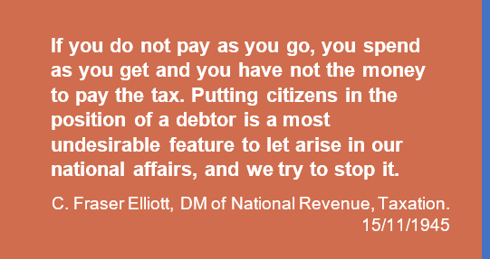 We should think twice about trying to collect very small tax debts from poor people in 2021. People who can be expected to save should plan ahead. But there will be some for whom saving for tax between now and next April will be an extraordinary hardship.