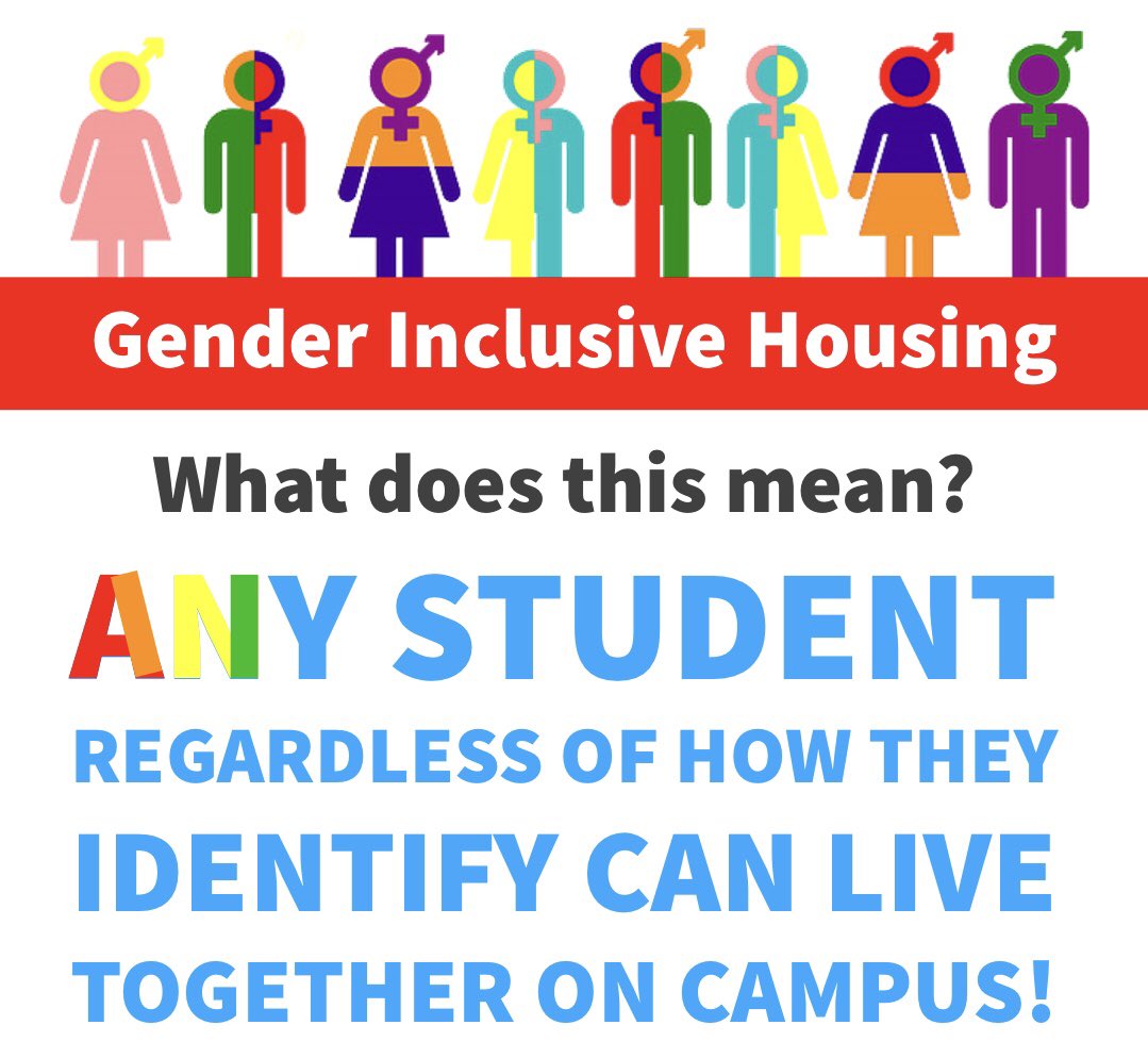 Did you know <a href="/Nichols_College/">Nichols College</a> offers Gender Inclusive Housing? <a href="/NC_ResLife/">NC_ResLife</a> wants all of our students to feel safe and at home!