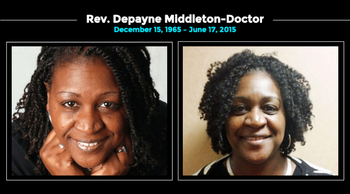 This is Rev. Depayne Middleton-Doctor.She sang in the church choir, with a voice so powerful it "could move the very depth of your heart." Her four daughters have promised to keep her spirit alive by contributing to the community their mother loved.  #Charleston9 (4/10)