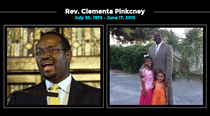 This is Rev. Clementa Pinckney.He was a married father of 2 and a state senator in SC. After the police shooting of  #WalterScott, he pushed a bill requiring cops to wear body cams. A fellow Senator said he was a moral leader. When he spoke, people listened.  #Charleston9 (6/10)