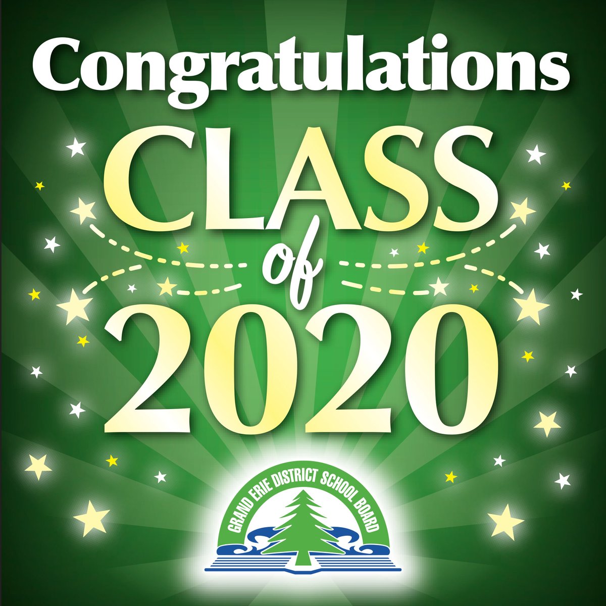 To each and every Grand Erie student celebrating an important milestone this month, warmest congratulations on your graduation and all the best as you embark on your exciting next steps! #Achievement #Success4EveryStudent #ClassOf2020
