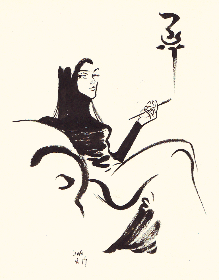 4. It quickly developed into a study not only in form and execution, but in economy of resources and spaces. It helped me explore negative space and the boundaries of suggestion. What are the boundaries between drawing and symbol?