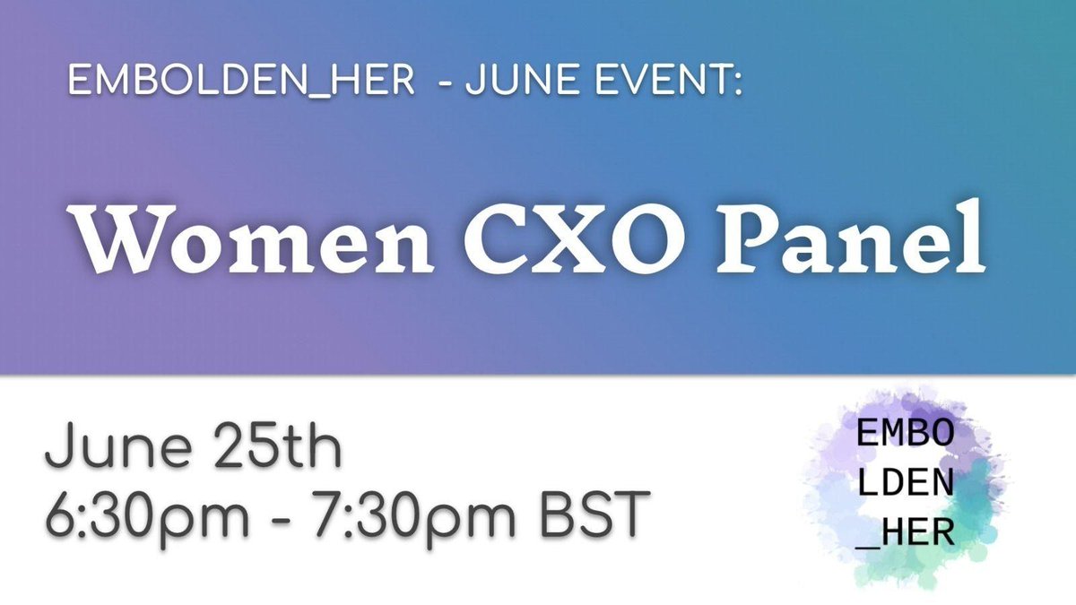 theodo_cloud's tweet photo. [Webinar] @embolden_her invites you to a new event on 25 June at 18:30. This time it's not about women in tech but about women leaders in tech. 
@AuroreMalherbes will talk about how she co-founded Padok and became CTO. 

Register here 👉 https://t.co/3X9cZ4IPNZ

#womenintech https://t.co/NNtHCjUTln