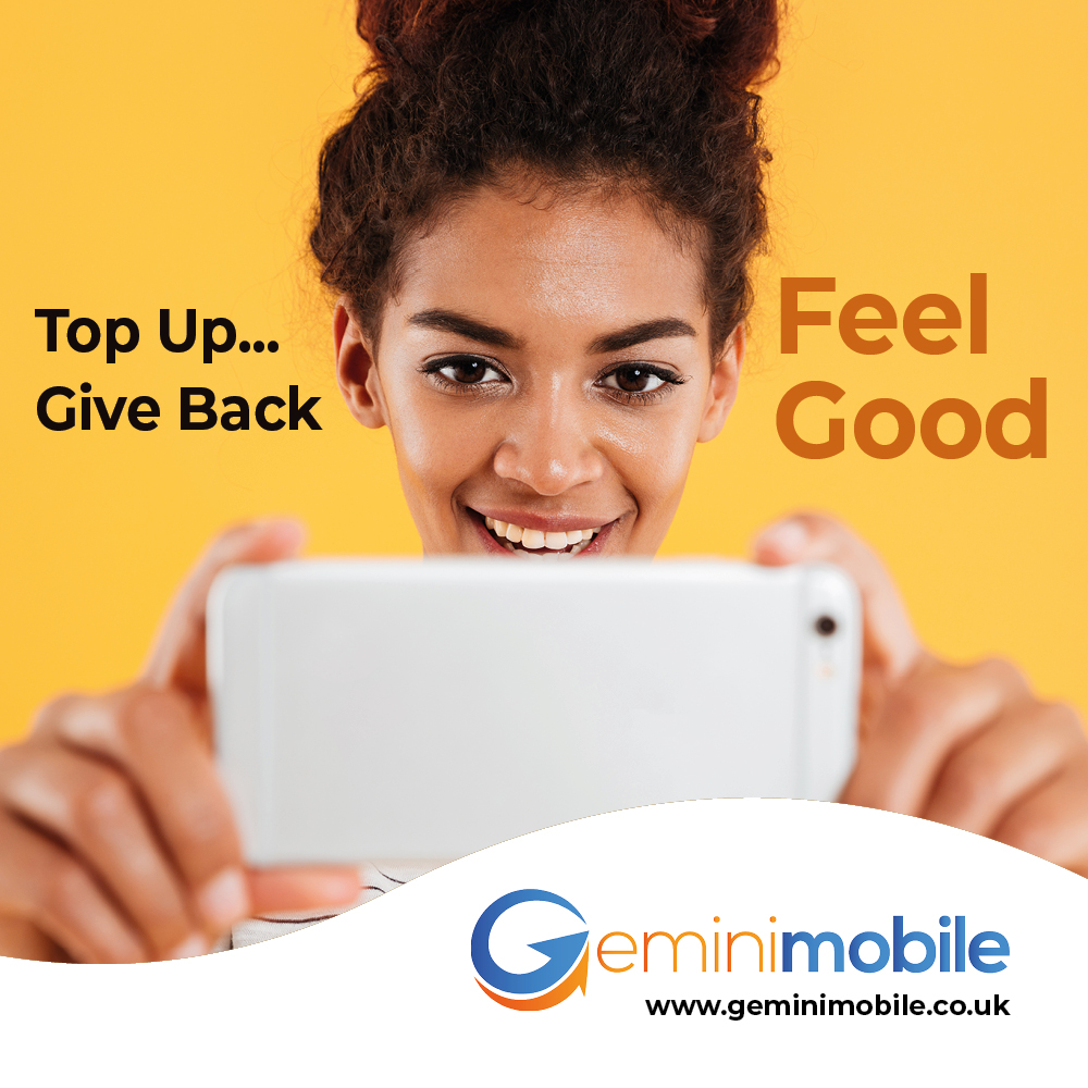Gemini Mobile (@geminimobileuk) on Twitter photo Get that Feel Good feeling when you topup with <a href="/GeminiMobileUK/">Gemini Mobile</a>.
Why? We #donate 5% of your monthly #mobile spend to a #charity of your choice.👍
✅ Simple Plans
✅ Powered by UK’s most reliable #mobilenetwork
✅ No fuss - no contracts/change any time
geminimobile.co.uk 👈 Get that Feel Good feeling when you topup with <a href="/GeminiMobileUK/">Gemini Mobile</a>.
Why? We #donate 5% of your monthly #mobile spend to a #charity of your choice.👍
✅ Simple Plans
✅ Powered by UK’s most reliable #mobilenetwork
✅ No fuss - no contracts/change any time
geminimobile.co.uk 👈