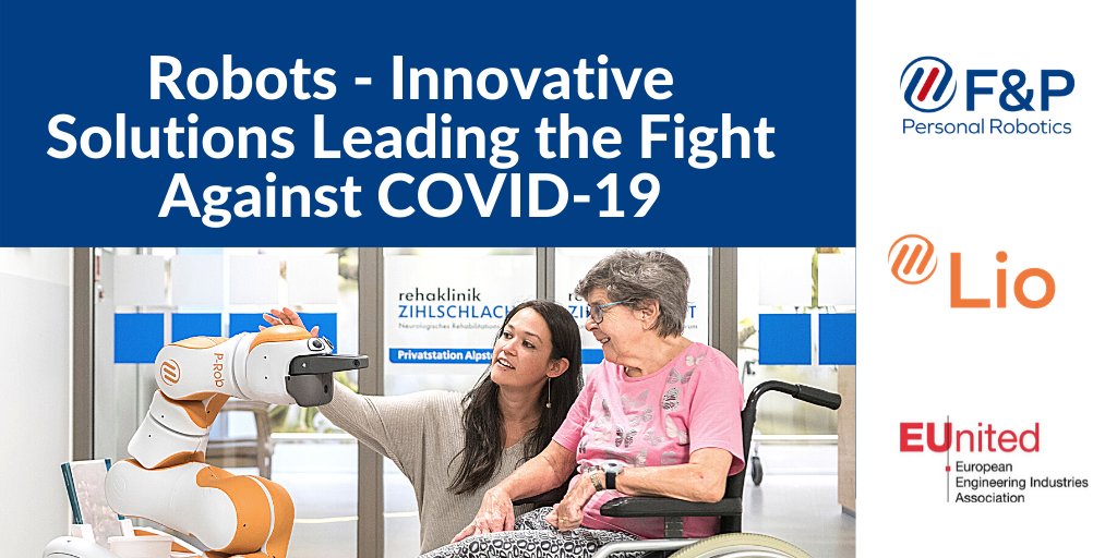 FP_Robotics's tweet image. The assistant robot Lio is taking active part in fighting the coronavirus 🤖 💪
Find out what are the newest robotic solutions developed specifically for the fight agains COVID-19 in this article by eUnited
eu-nited.net/eunited+aisbl/…
#Lio #staysafe #fprobotics #robotics #covid19