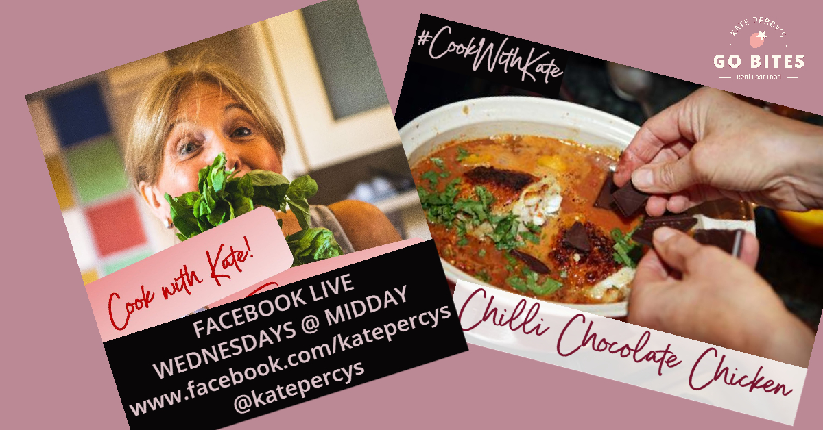 katepercys's tweet image. Join me for #CookWithKate at midday today (1200 BST) to find out how to make my extraordinarily tasty Chilli Chocolate Chicken. 🌶️🍫🐔🍗 See you over on Facebook soon 🥰👇 
facebook.com/katepercys/live