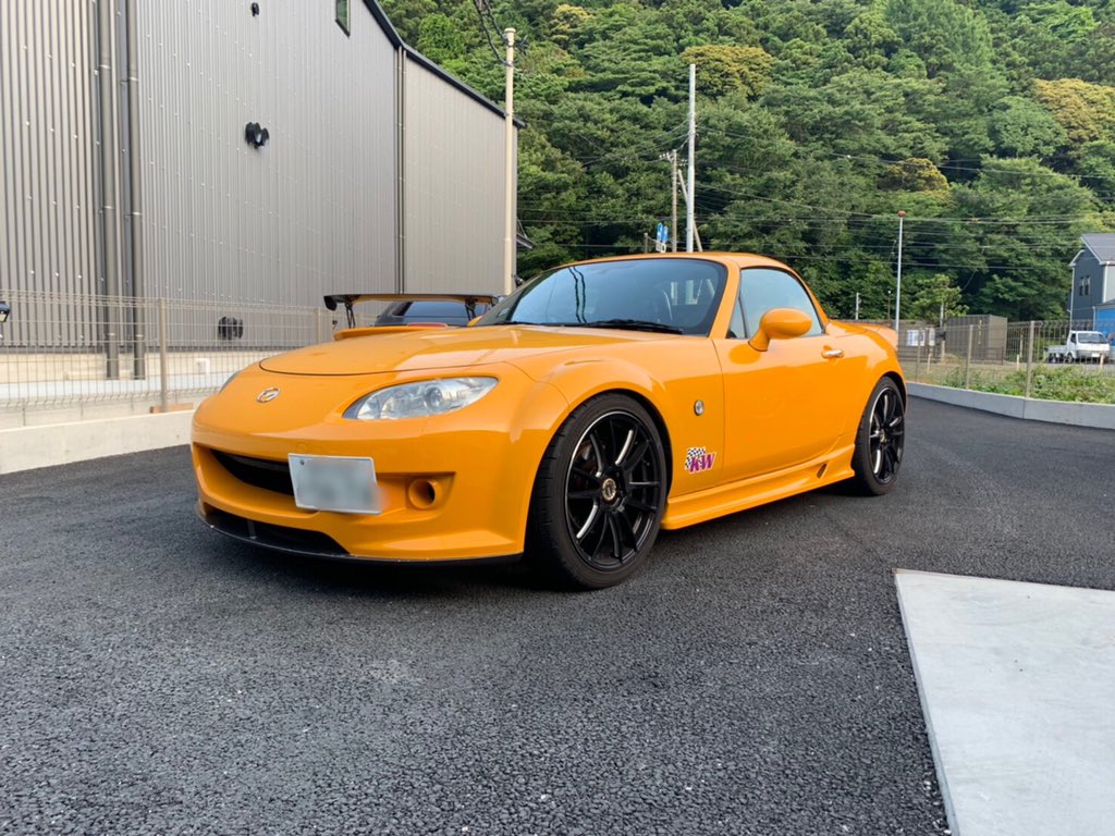 𝗞𝗪 𝗝𝗔𝗣𝗔𝗡 𝗼𝗳𝗳𝗶𝗰𝗶𝗮𝗹 S耐 こと スーパー耐久 にも参戦している 神奈川県 ノガミプロジェクト さんの Ncロードスター に 2wayサスペンションのkw Version 3を装着頂きました ありがとうございます 試乗okとのことですので Kw車