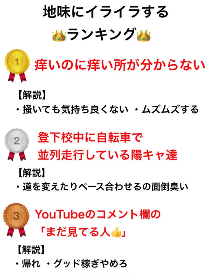 ツイッターで一番信じてはいけない言葉とは？色々なものをランキング形式にしたツイートが話題に！