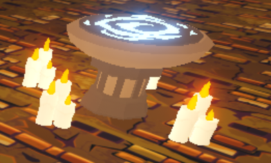 builds_adopt's tweet photo. What´s happening here? Was there some sort of ritual??? 🤨🕯️⚗️ I really should stop going into stranger´s houses to find ideas 😄
#IShouldStop 
#adoptmebuilds 
#playadoptme
#adoptme 
#roblox https://t.co/3BK6LExBsE