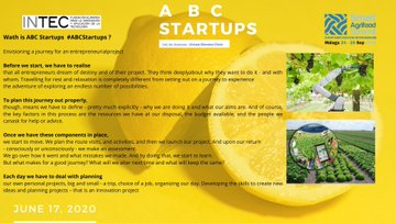 cadesevilla's tweet photo. ⚡️Esta tarde! 17 a 19 h.
🚀 #ABCStartups ↔️ Elevator Pitch Virtual
🗣️@rosasiles acompañará a #empresas, #inversores, #universidades y #emprendedores 💯del #ecosistemaemprendedor para buscar las 10 #startups ➕disruptivas #cadenaagroalimentaria 🌱
🌎 https://t.co/ama8MM4ehr https://t.co/C6L4OnMuSO