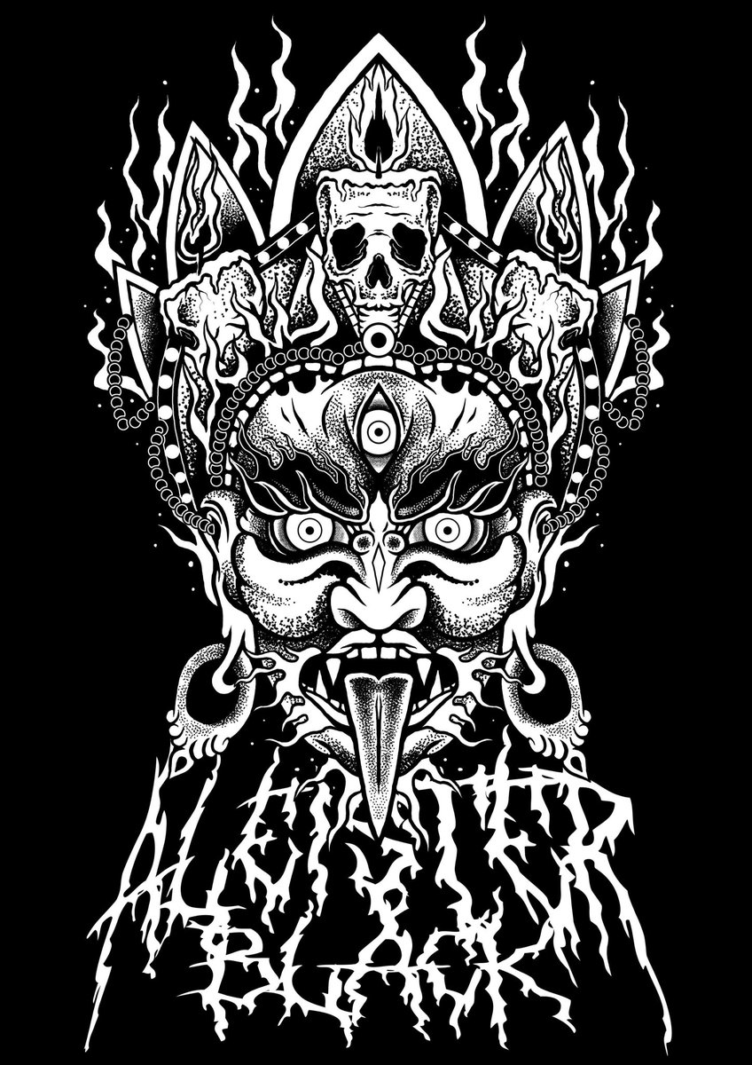 veszelkadesigns's tweet image. If you see this, quote retweet with your black and white artwork! 

@WWEAleister