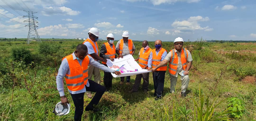 Yesterday (with UIA officials) at site handover of Kampala Industrial Business Park at Namanve to the Contractor LaganDOTT. Basic Group Ltd part of Owner's Engineer Consortium (Roughton International, Turner & Townsend, Joadah Consultants). Project value €225 million.