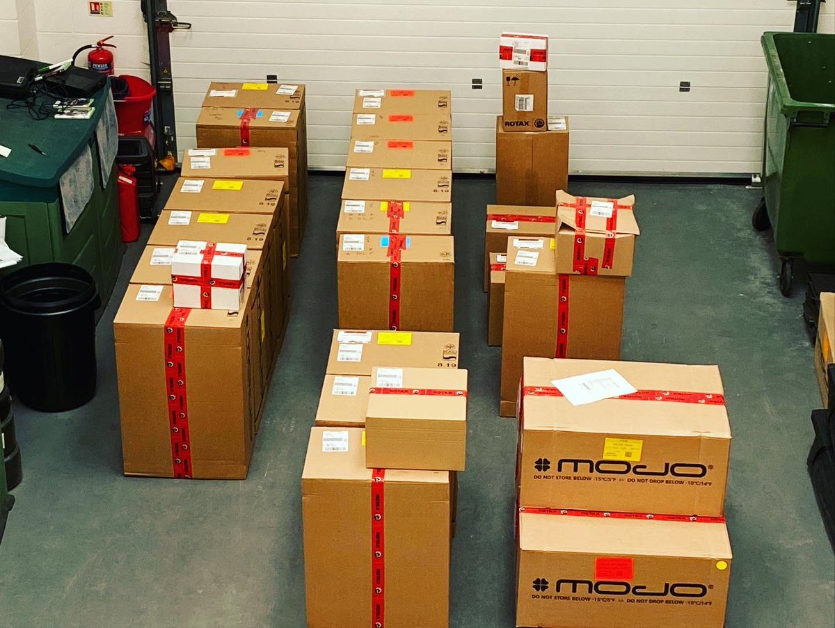 JagRotax's tweet photo. Since @ourMotorsportUK started to help everyone to #restartracing by allowing testing to start, we have pretty much been inundated to meet orders with our current empress stock.

#KeepKarting #WeAreRotax #RacingWillReturn #JAGRotax https://t.co/e85MpPObc1
