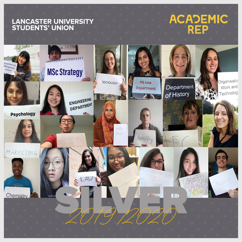 LancasterSU's tweet image. The most engaged Reps gain Silver &amp;amp; Gold status 🏆
This year there are:
🥇 41 Gold Reps
🥈 71 Silver Reps!

Your Reps worked flat-out all year, through 2 strikes and a pandemic to make sure the student voice was heard 💛
Let's hear it for your reps 📣 #AcademicReps #StudentVoice
