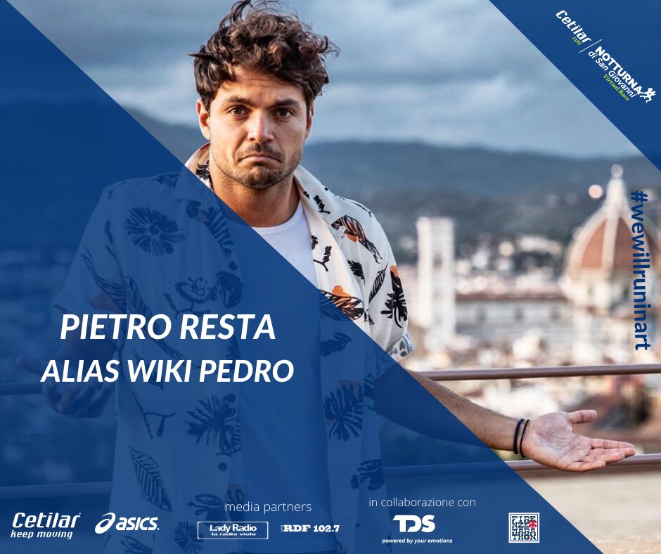 Segui con noi la Cetilar Run | Notturna di San Giovanni Virtual Race,

Wiki Pedro sarà lo special guest, inviato speciale, che in diretta facebooksi collegherà per descriverci le bellezze del percorso della Cetilar Run | Notturna di San Giovanni.

<a href="/wiki/">DotWiki Domains</a>.pedro…