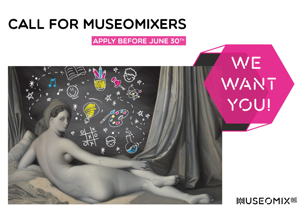 Join us on the adventure of a long weekend during a special 2020 edition: a multi-museum hackathon taking place in Brussels this 6-7-8 November!
APPLY HERE: form.jotform.com/201546125473350