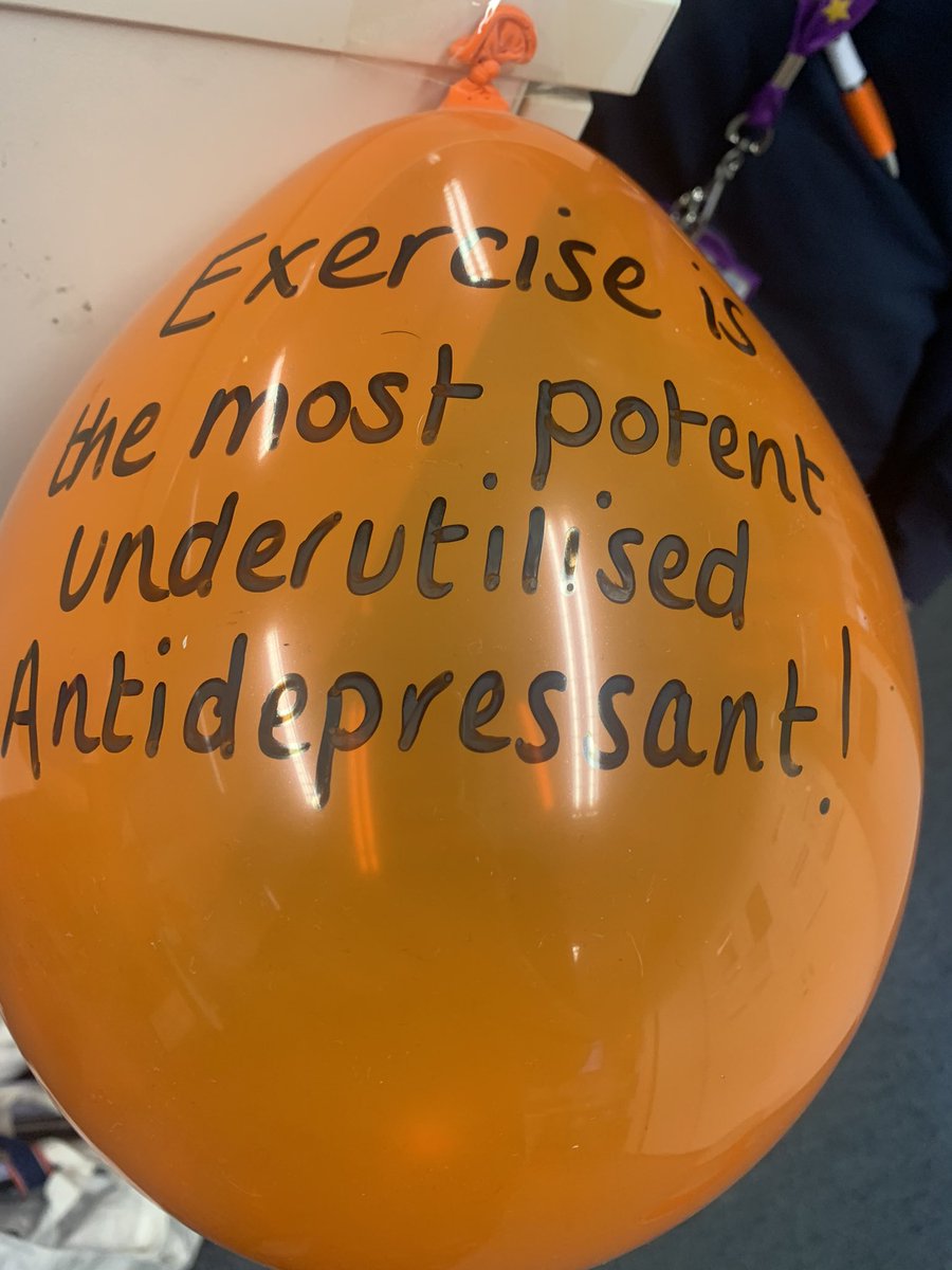 samhayes_physio's tweet photo. Day 3 of #pulmonaryrehabweekuk 

The team are out providing #COVIDrehab as well as our “usual” service. Planning walking groups as able to #increaseactivity 

Few more #balloons for you all 😁🎈 https://t.co/hb9CmgMIre