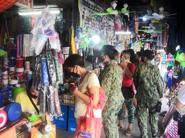 On June 17, 2020 around 6:00 A.M.,Personnel of Tanza MPS conducted police visibility at Tanza Public Market as part of "Pulis sa Palengke" re implementation of General Community Quarantine Guidelines and other precautionary measure within AOR.