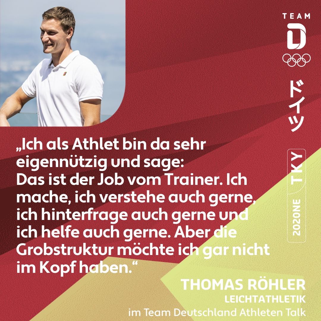 Trainer erfüllen mehr Aufgaben, als man denkt. ⭐ Darauf können sich Spitzenathleten wie <a href="/thomasroehler/">Thomas Röhler</a> verlassen und sich so auf ihr Training konzentrieren.  Mehr dazu gibt es in der aktuellen Ausgabe des Athleten-Talks!
📺Jetzt anschauen: ➡️ fal.cn/38FEr