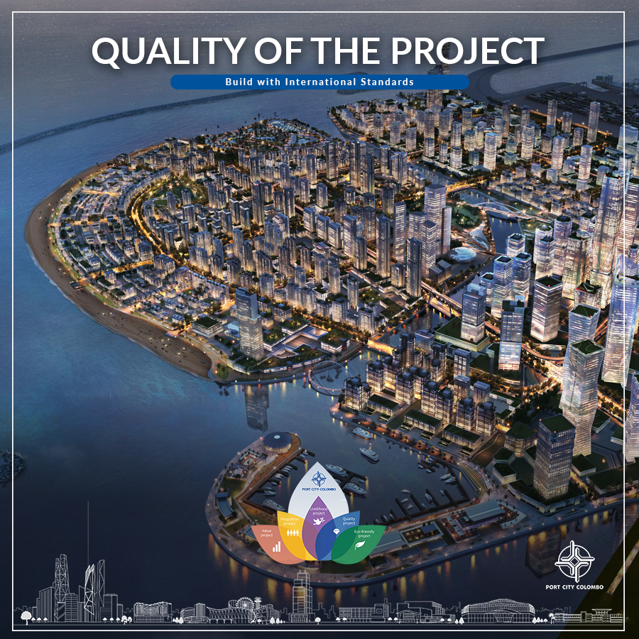 PortCityColombo's tweet photo. Being linked to #lkas Megapolis and Development strategy, it embodies the country's vision for development.
By August 2019, the aggregated safe working hours of the project have exceeded 12 million hours, with "zero accidents, zero pollution, and zero casualties".
#OurCSR #cmb https://t.co/PnKBwic2os