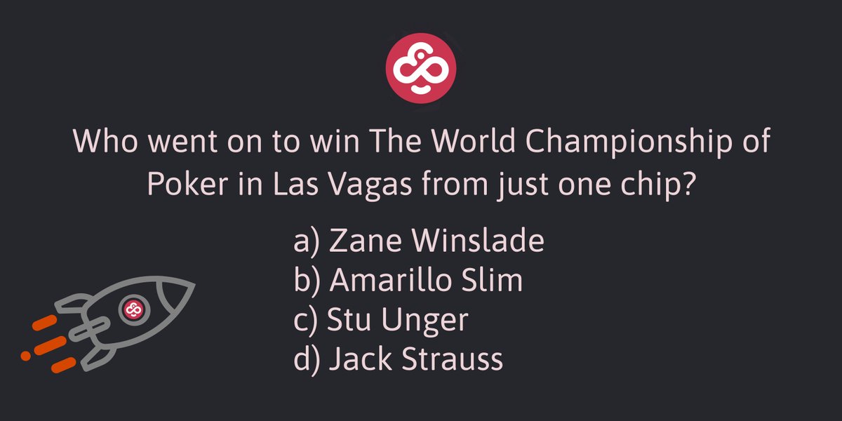 ❗GIVEAWAY❗ 🚀2 correct answers will win a free entry to the Orbit Knock Out 20,000 GTD PLO tournament starting today at 15:00 GMT!😎 
Like, 
Retweet (wouldn't it be fun if your friend won a ticket, too?)
Write your answer and username in the comments below ⏳

#pokergiveaway