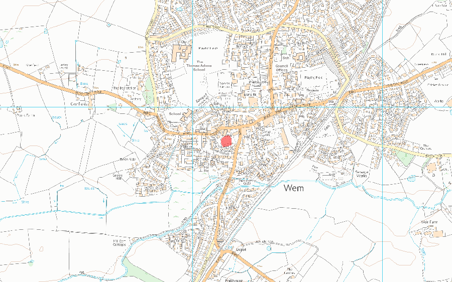 Wem was not one of these, but retained the features of a medieval castle borough even if the castle itself was lost by the 15th century. What is left is a Scheduled Monument (though there is a Castle Pub!):  https://historicengland.org.uk/listing/the-list/list-entry/1020287 [continues]