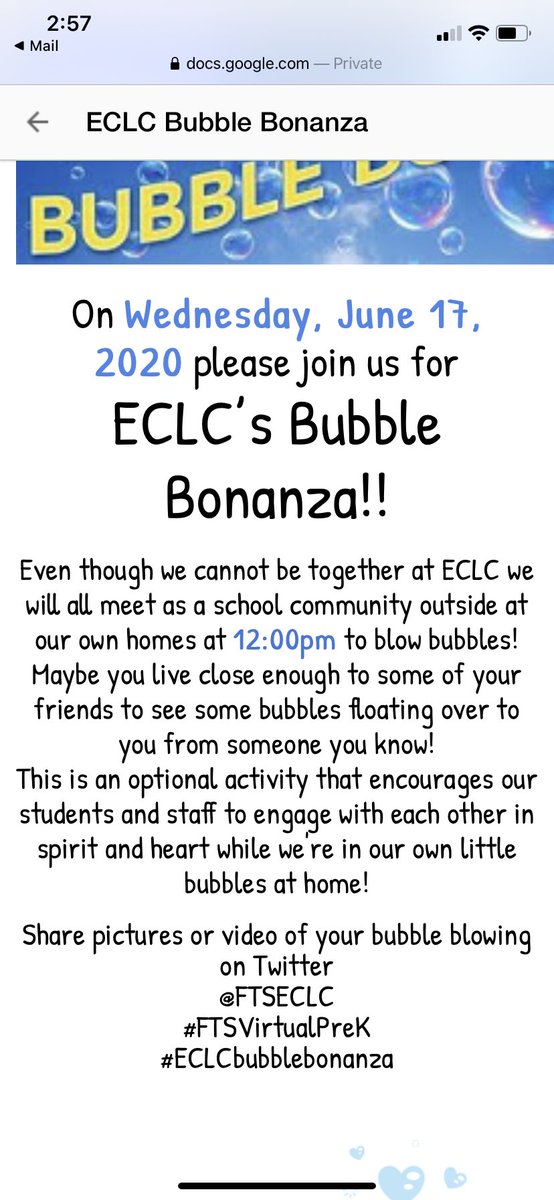 ECLC PTO tweet media